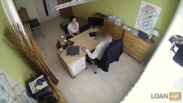 Loan Porn Of Alex Black Who Sells Her Asshole For Some Money