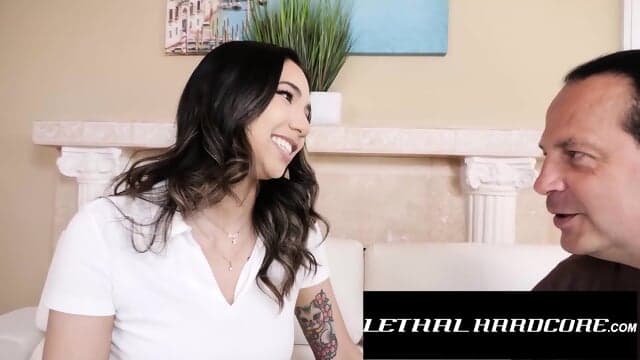 Lethal Hardcore - My HOT ASIAN Employee Gets A Raise AND A GOOD FUCKING