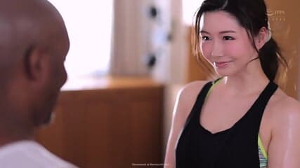 Ryo Ayumi Takes on Big Black Cock BBC
