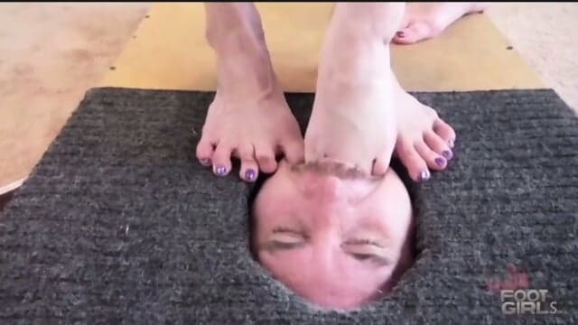 Foot Bitch In A Box 15/16 Forced To Open Up & Say Ahhhh Bitch