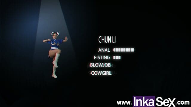Chun Li With A Huge Ass Gets Fucked And Fists Her Anus (Vitoria Beatriz)