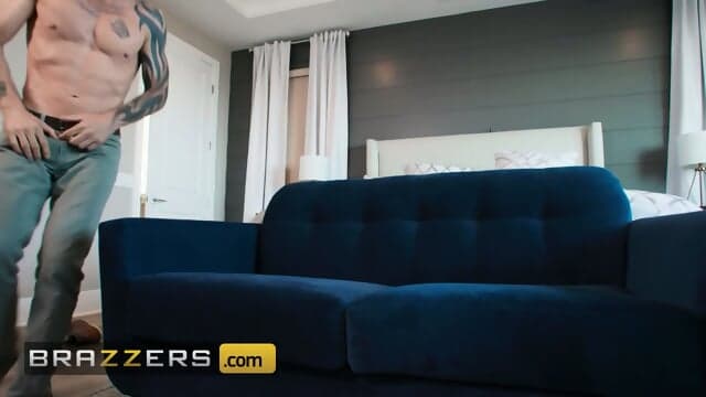 BRAZZERS - Smoking Hot House Sitter Ryan Reid Waits For Scott With One Thing On Her Mind: Seduce And Fuck Him!