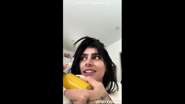 MiaKhalifa teases fans with boobs exposed during naughty OnlyFans Livestream video