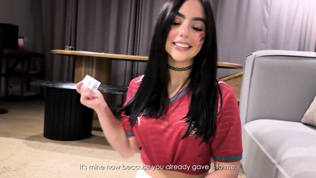 She Trades Her Kitty For World Cup Stickers
